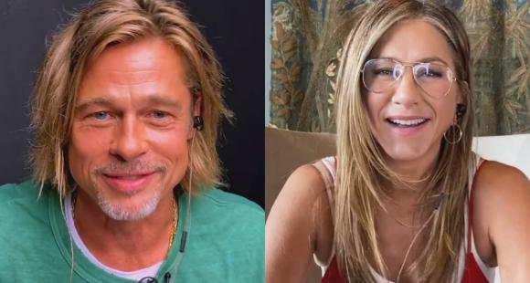 Brad Pitt y Jennifer Aniston  enamoran a las redes. (Foto Prensa Libre: Instagram)