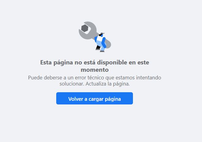 Facebook presenta fallos en varios países. (Foto Prensa Libre: Facebook)