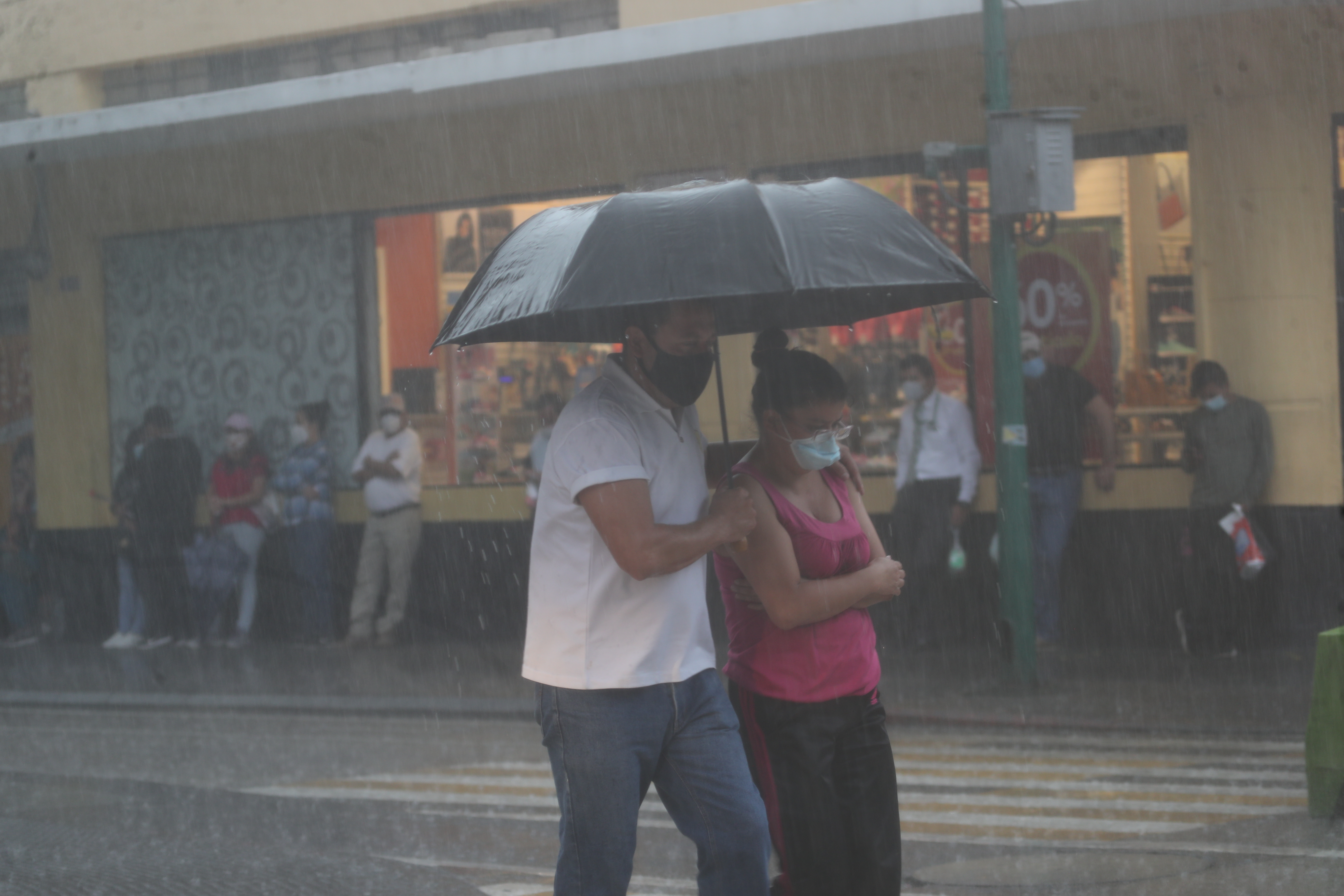 La lluvias en septiembre podrían generar acumulados de hasta 500 milímetros en regiones como la bocacosta y suroccidente del país. (Foto Prensa Libre: Hemeroteca PL)