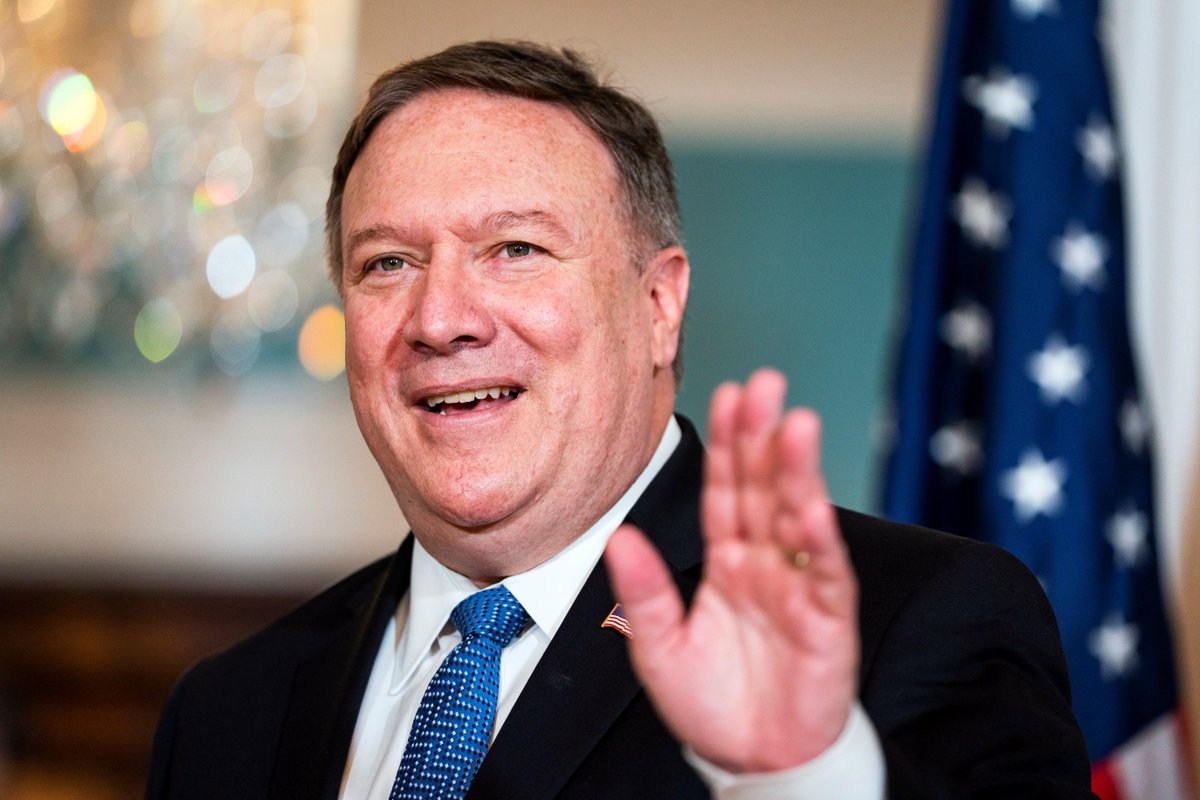 Michael Pompeo, secretario de Estados de los Estados Unidos felicitó a Guatemala por los 199 años de independencia. (Foto Prensa Libre: Hemeroteca)