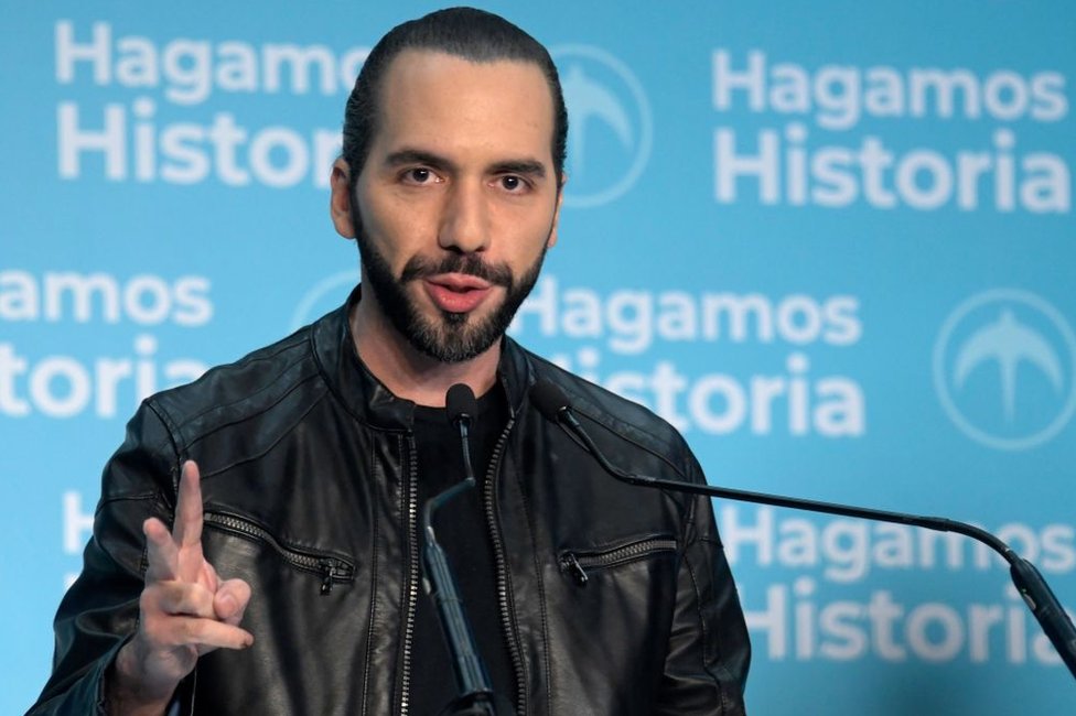 Nayib Bukele es el presidente más joven de la historia de El Salvador.