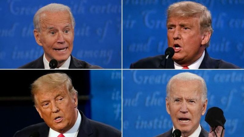 El último debate presidencial se celebró a 12 días de las elecciones. GETTY IMAGES