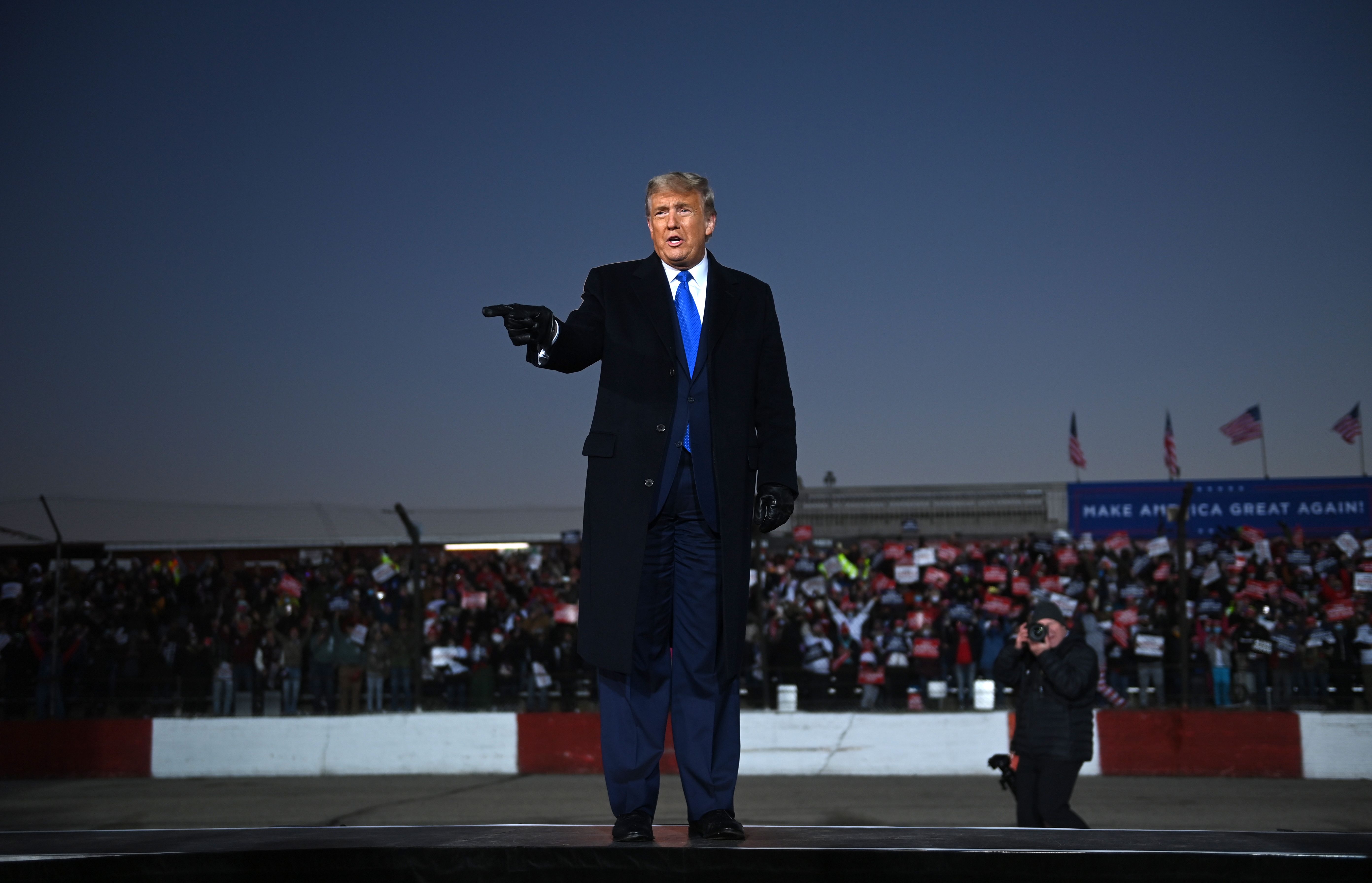 Donald Trump, presidente de Estados Unidos. (Foto Prensa Libre: AFP)