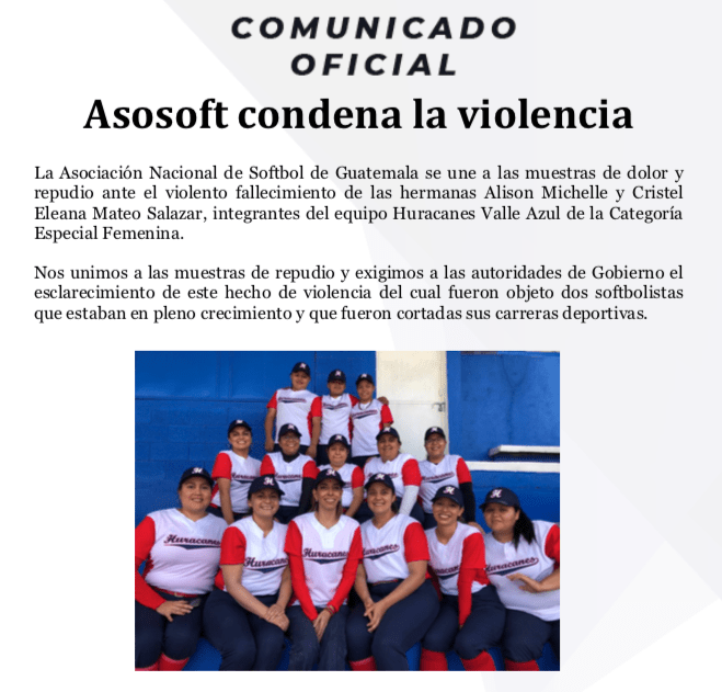 Comunicado Asosoft