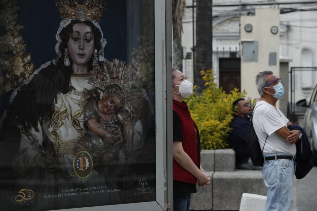 Visita a la virgen del rosario