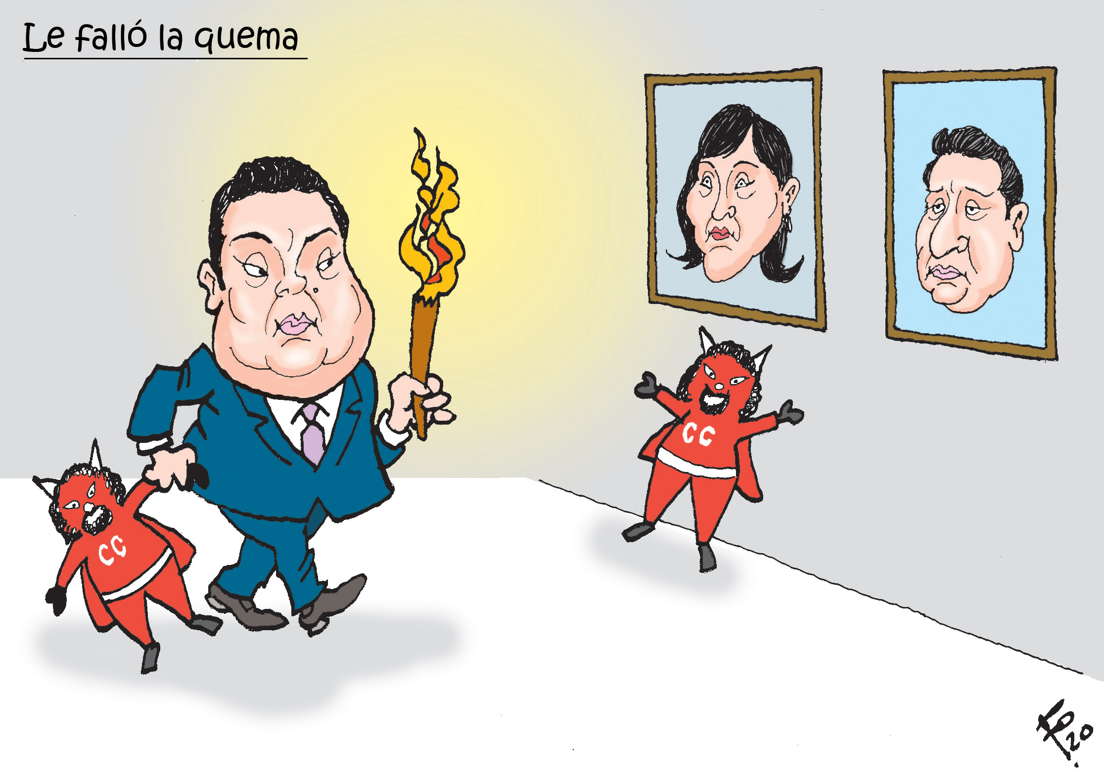 Personajes: Allan Rodriguez, Gloria Porras y Francisco de Mata.