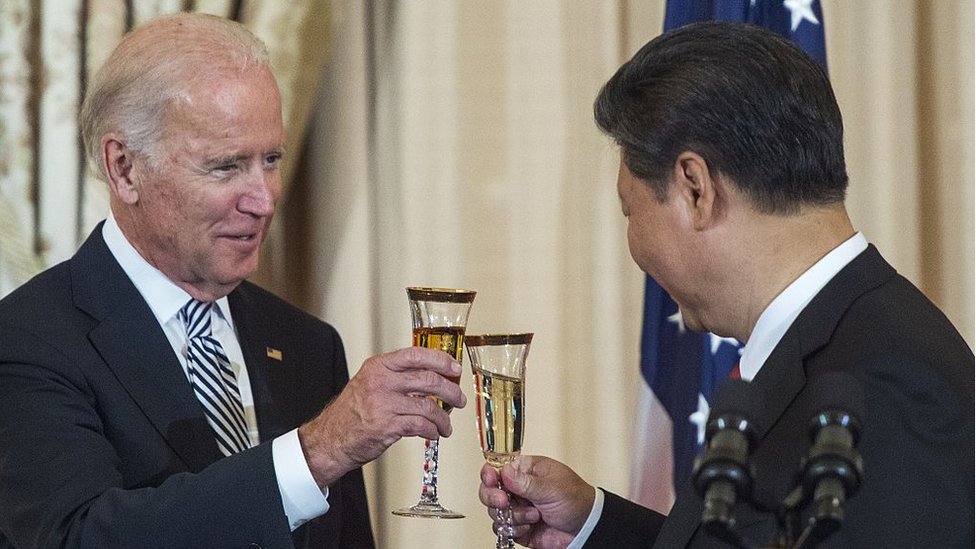 China finalmente felicitó a Biden.