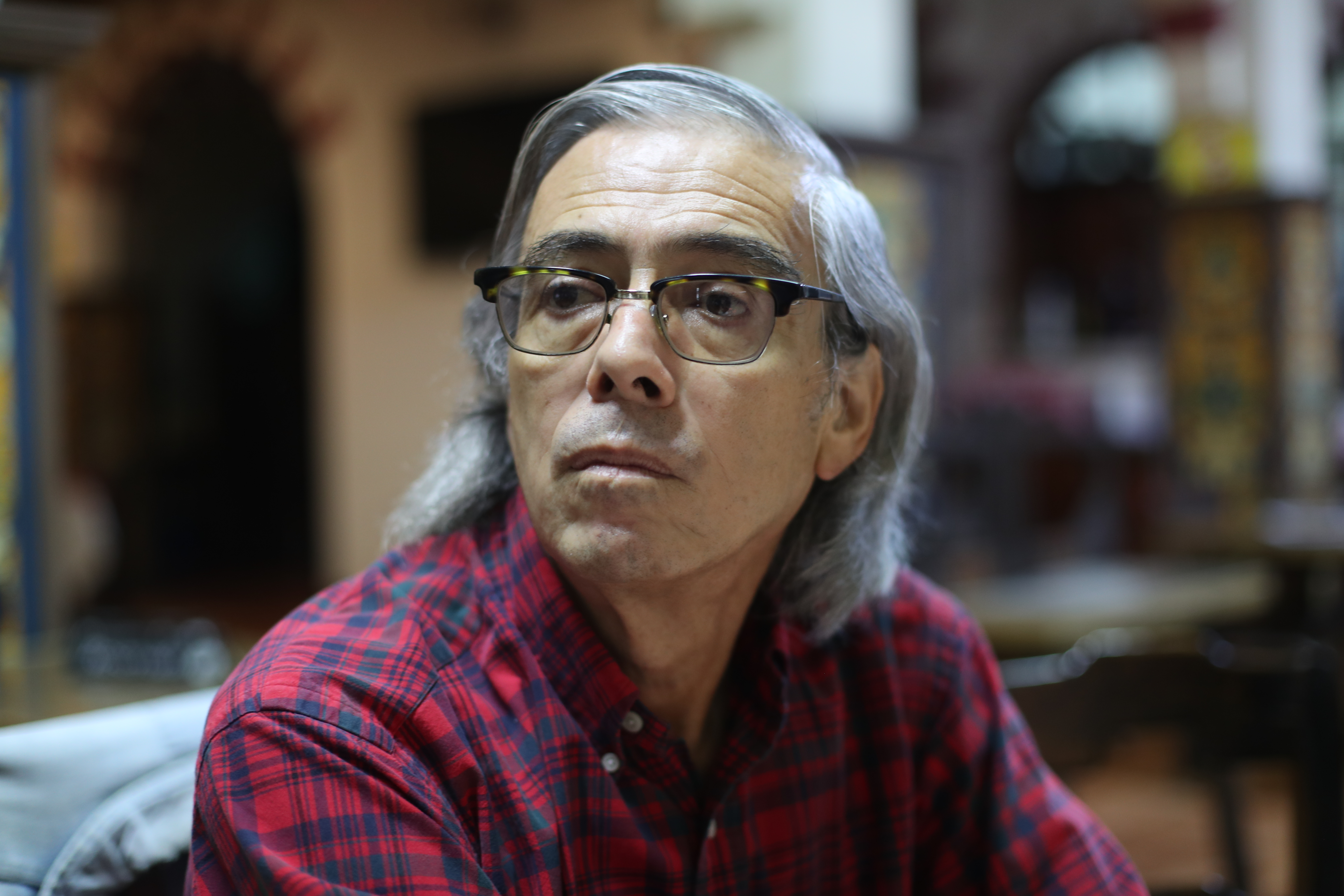 El narrador, periodista, ensayista, editor. (Fotografía: Maria Jose Bonilla) 