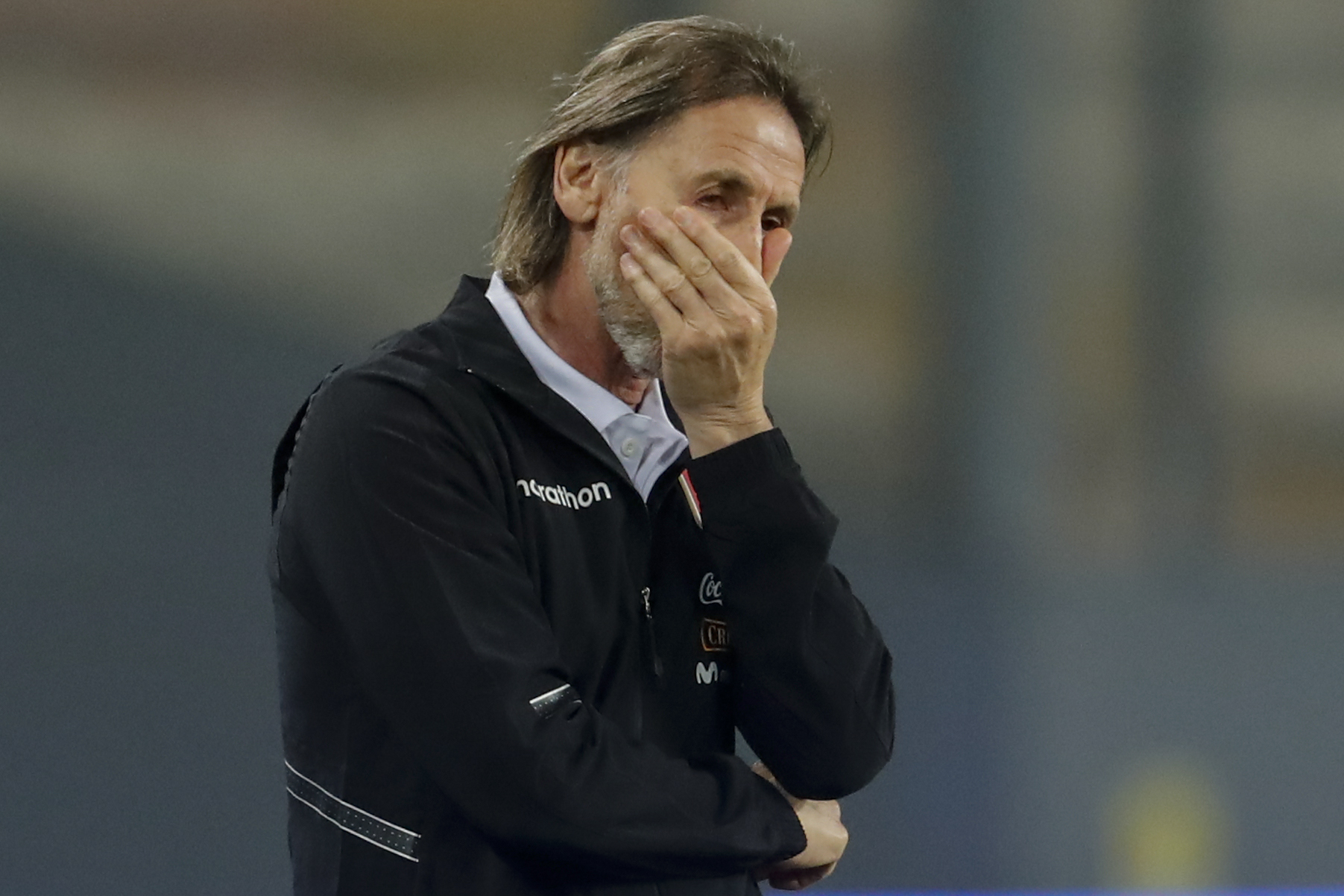 Ricardo Gareca lamenta que la Copa América se vaya a celebrar en Brasil. (Foto Prensa Libre: AFP)