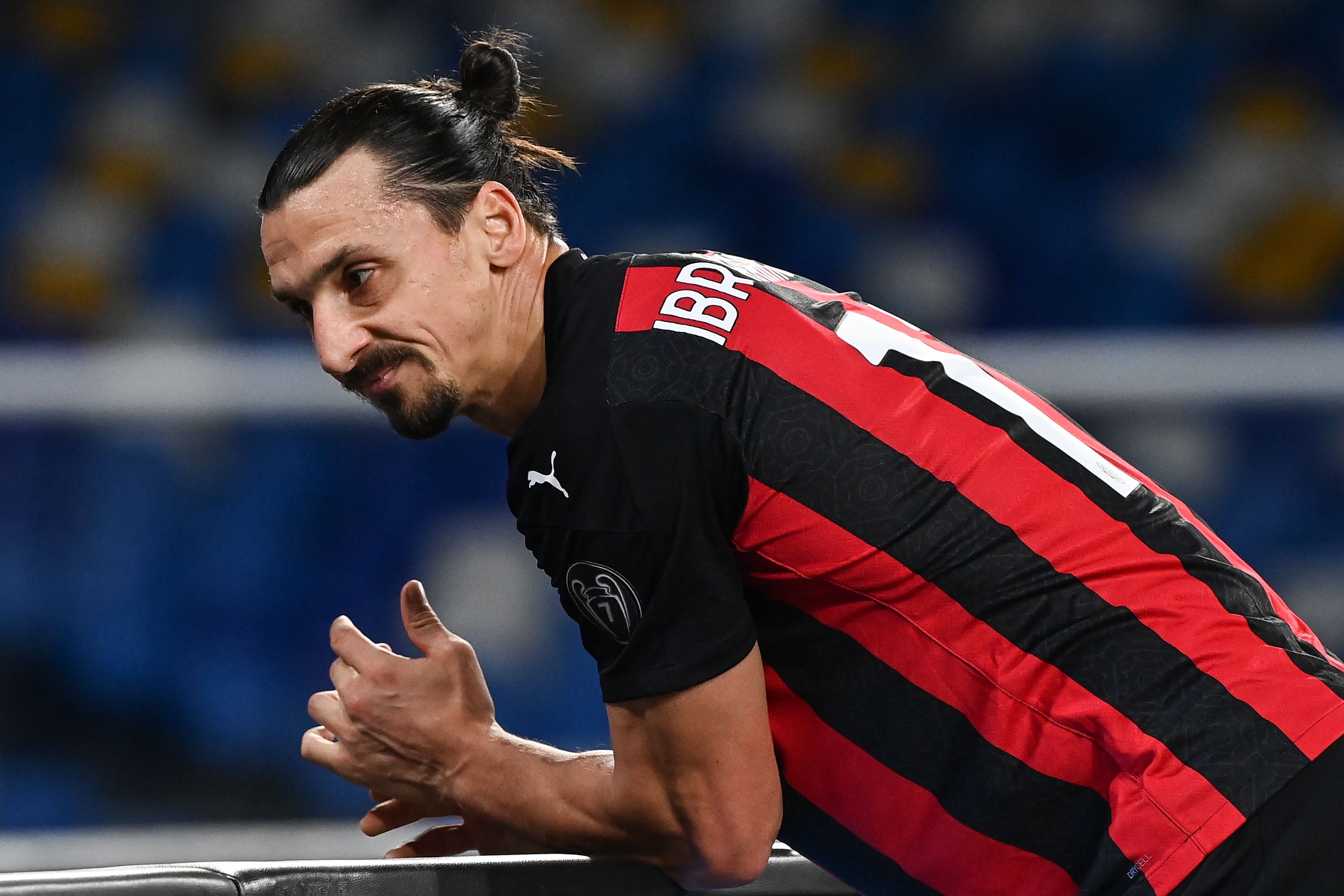 El sueco Zlatan Ibrahimovic estuvo fuera por lesión más de mes y medio. (Foto Prensa Libre: AFP)