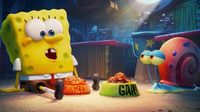 El característico personaje de Bob Esponja tendrá muchas aventuras en está nueva película. (Foto: Netflix)