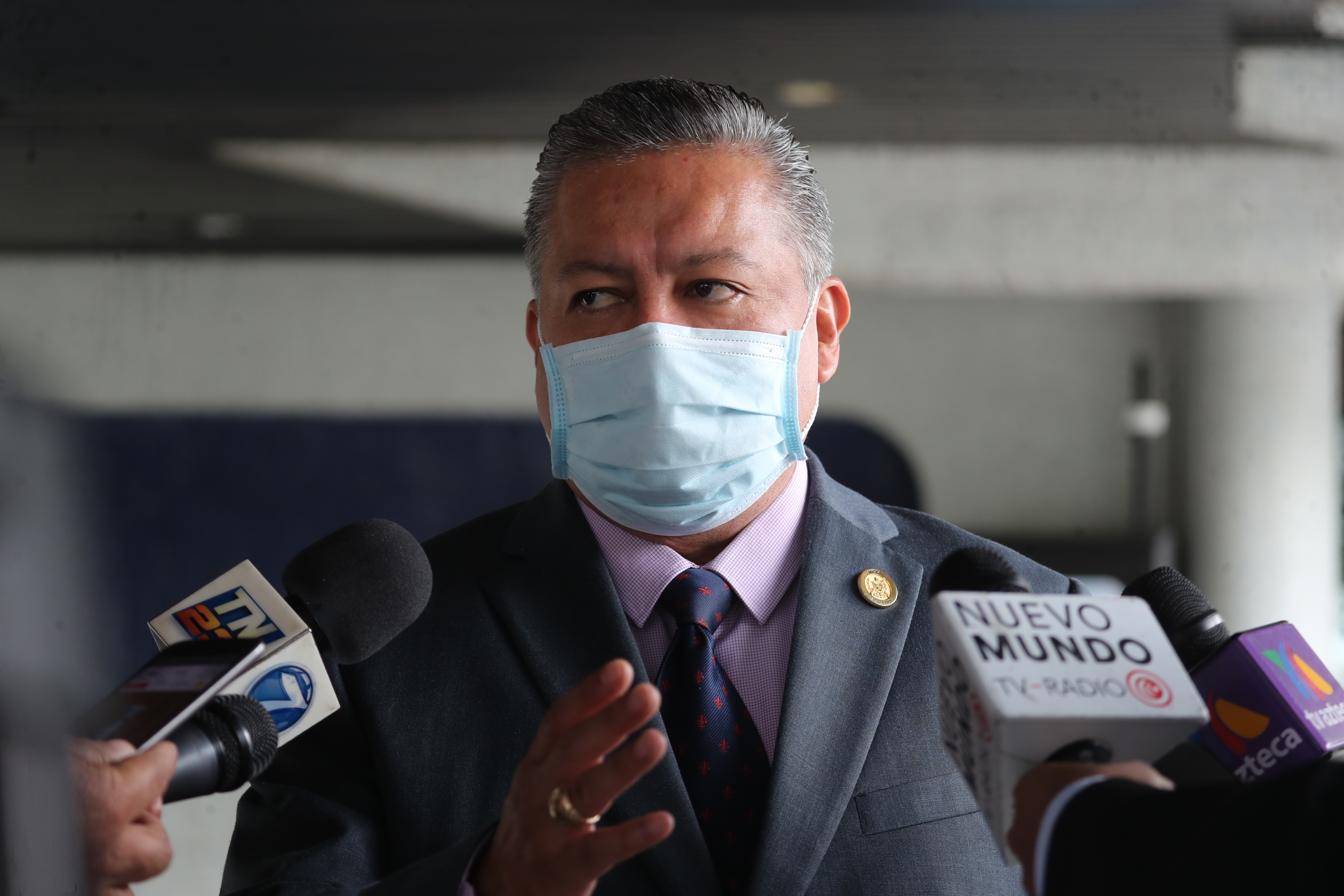 Raúl Romero anunció que deja el cargo de ministro del Mides. (Foto Prensa Libre:)