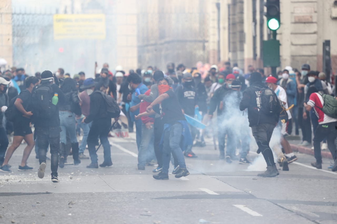 Disturbios ocasionados por posibles mareros informan autoridades del Ministerio Público (Foto Prensa Libre: Hemeroteca) 