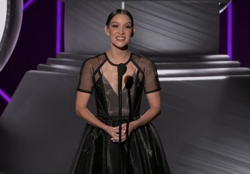 Gaby Moreno presentó en la Premier de los Latin Grammy 2020.  (Foto Prensa Libre: Latin Grammy).