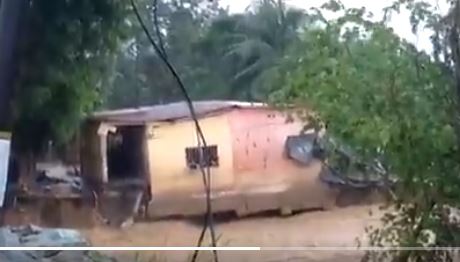 Las lluvias por Iota ya causan estragos en el país. (Foto: Conred)