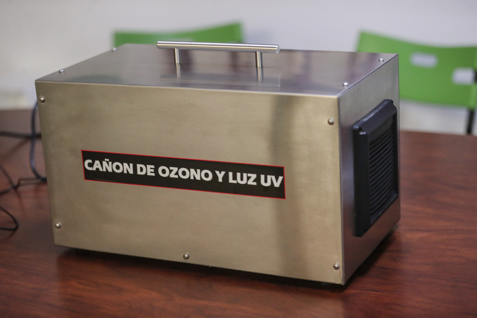 canón de ozono y luz uv