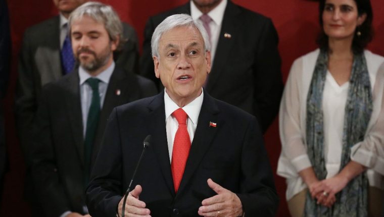 El presidente de Chile, Sebastián Piñera, en una actividad pública. (Foto Prensa Libre: Hemeroteca PL)