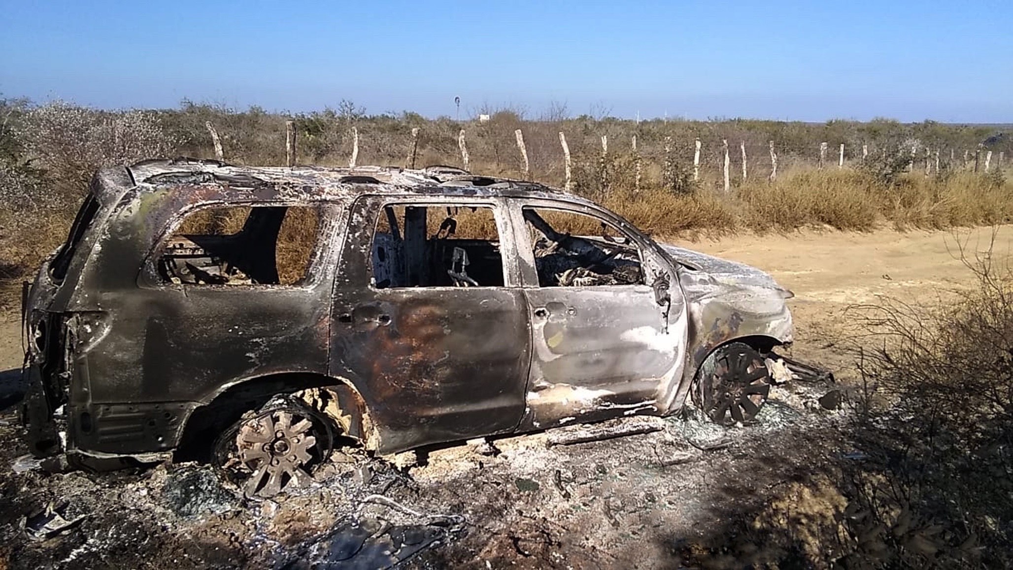 En este lugar ocurrió el hallazgo de 19 cuerpos carbonizados, de los cuales se teme que haya 11 guatemaltecos. (Foto: Hemeroteca PL)