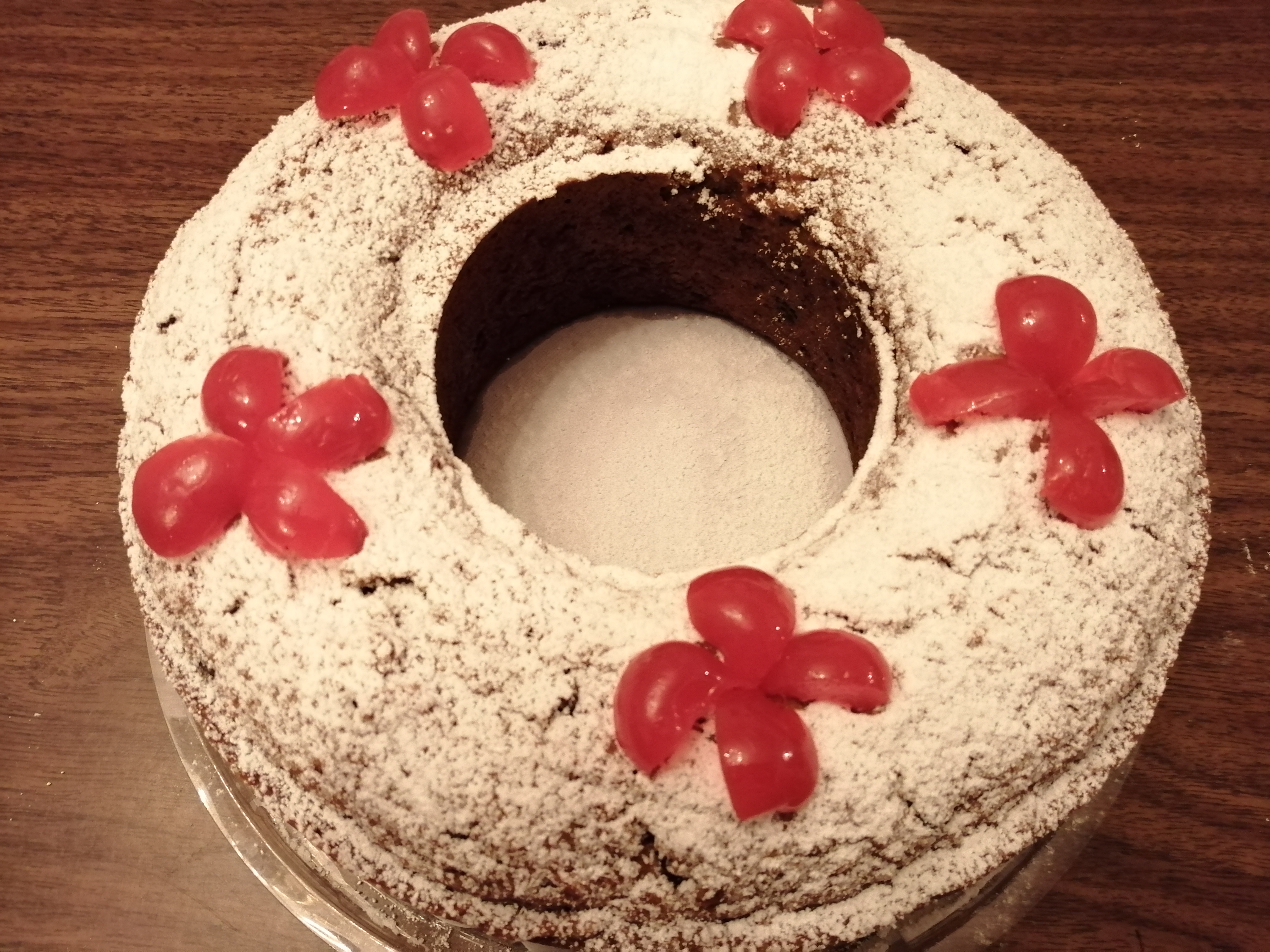 Rosca de reyes de manzana