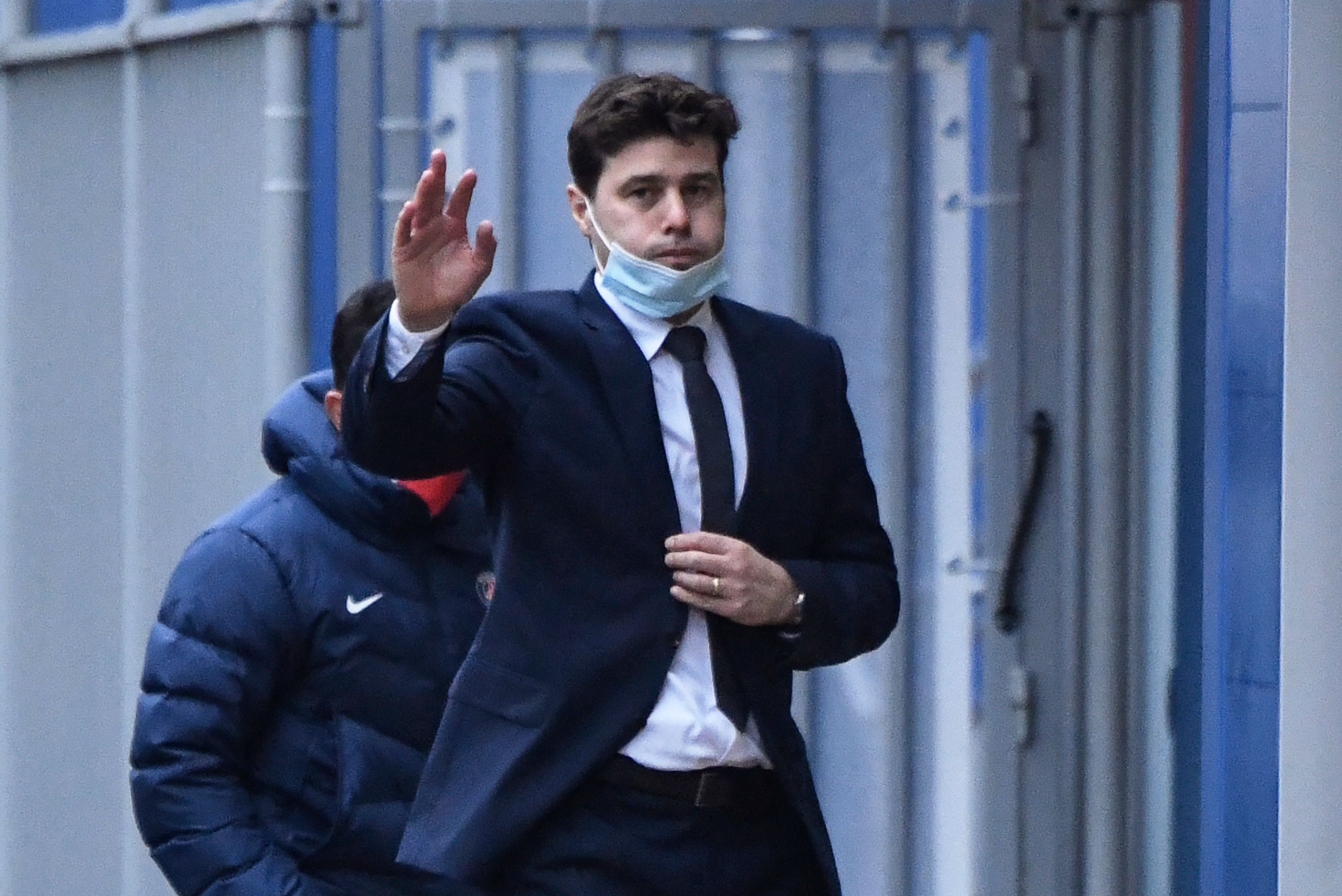 Mauricio Pochettino, técnico del PSG, fue puesto en cuarentena después de dar positivo por coronavirus. (Foto Prensa Libre: AFP)