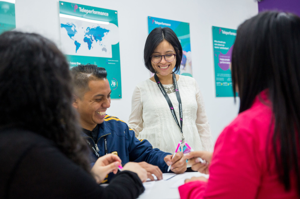 La empresa internacional Teleperformance busca crecer las operaciones en Guatemala. (Foto Prensa Libre: Cortesía) 