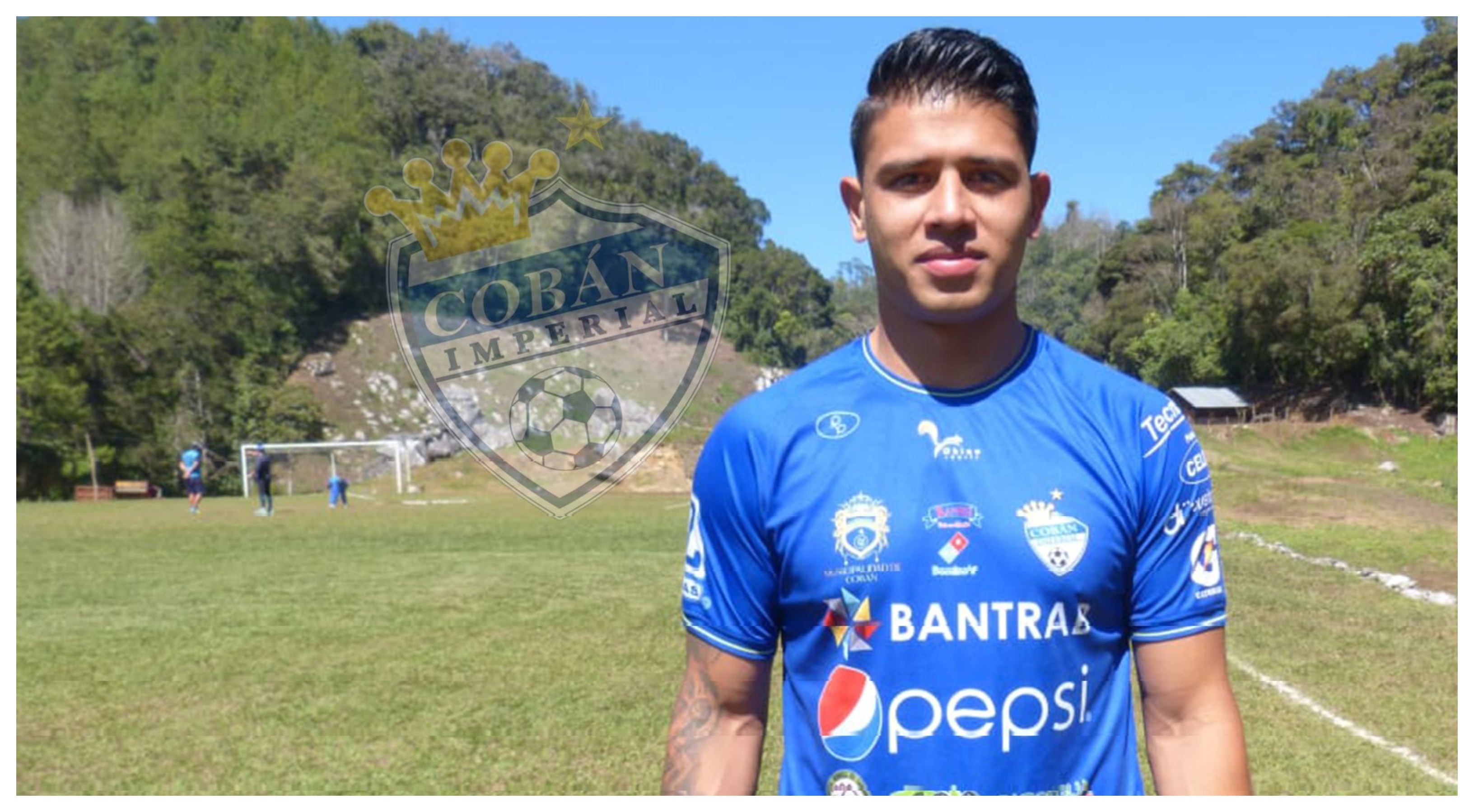 Alejandro Galindo, de 28 años, llega al Cobán Imperial. Su último equipo fue Comunicaciones. Foto Prensa Libre: Club Cobán Imperial. 