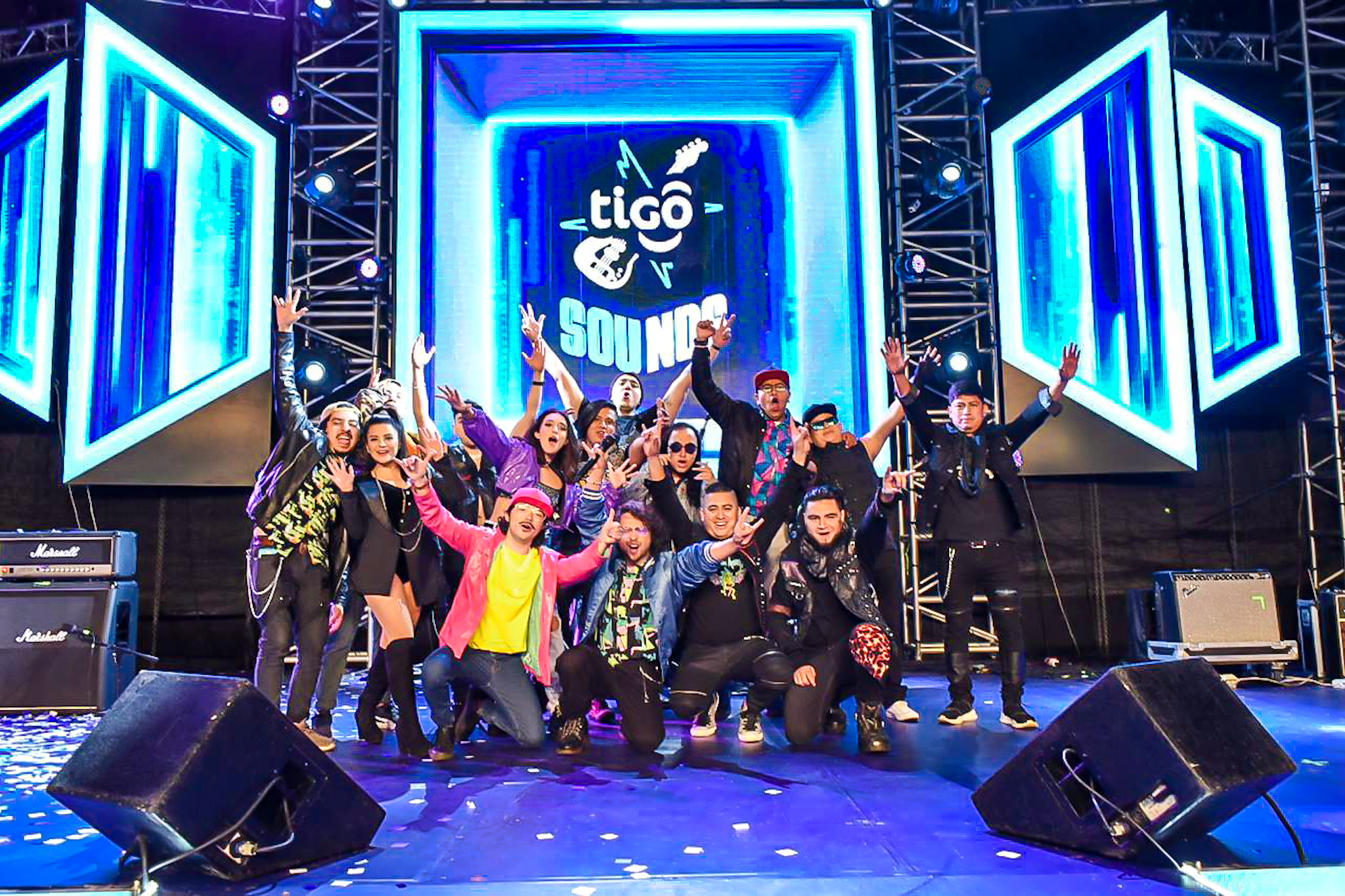 Glass Collective fue el gran triunfador de Tigo Sounds