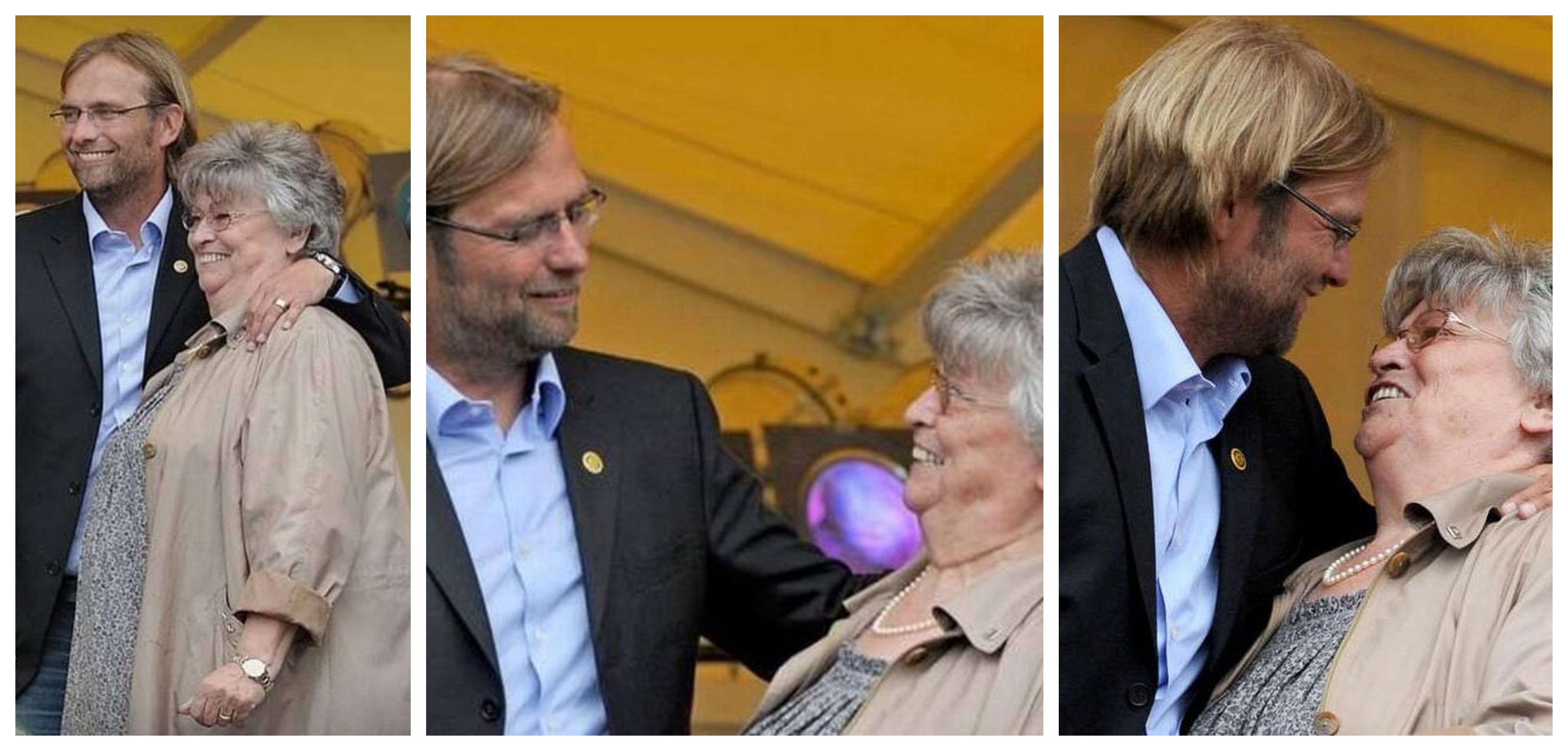 Jurgen Klopp confesó que su madre lo era todo para él. No pudo asistir al funeral por las restricciones que han impuesto por el nuevo coronavirus. Foto Prensa Libre: Redes Sociales