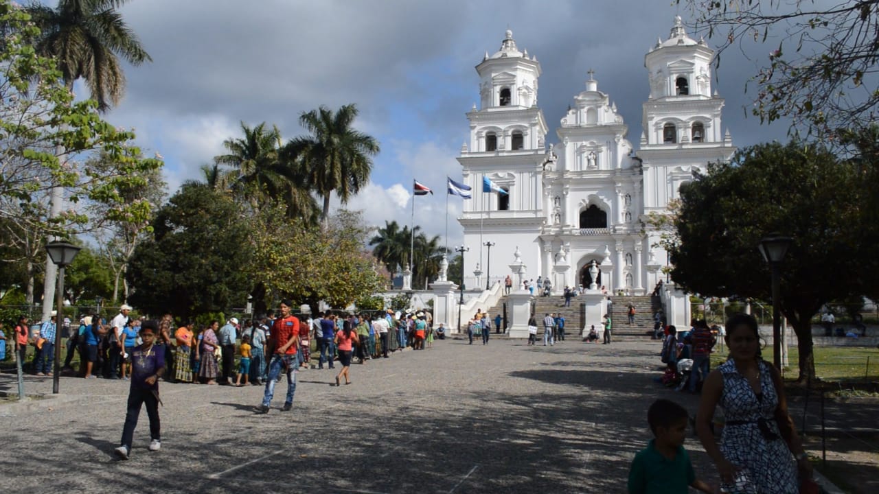 En Esquipulas, Chiquimula, se implementarán varias medidas contra el coronavirus. (Foto Prensa Libre: Elizabeth Hernández)