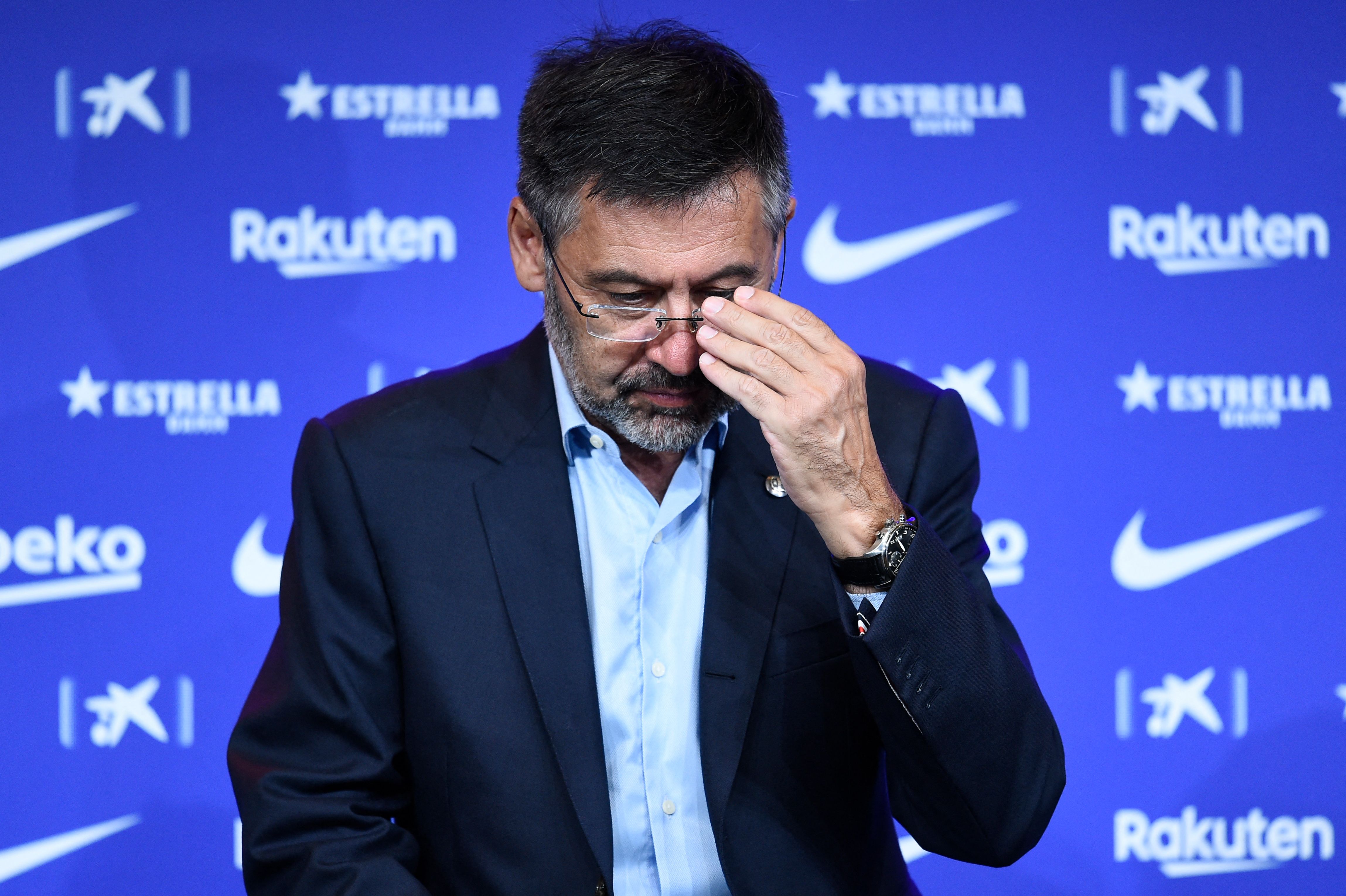 Josep Maria Bartomeu, expresidente del Barcelona, habló del informe financiero presentado hace unas semanas. (Foto Prensa Libre: AFP)