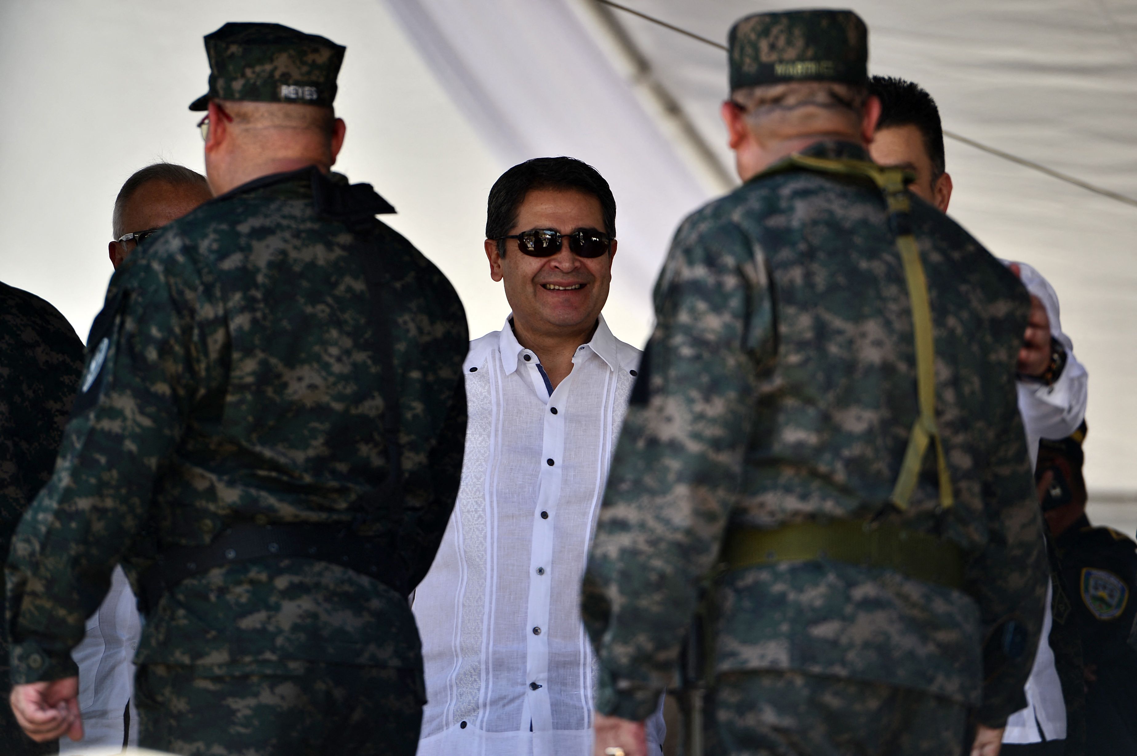 Juan Orlando Hernández, presidente de Honduras. (AFP)