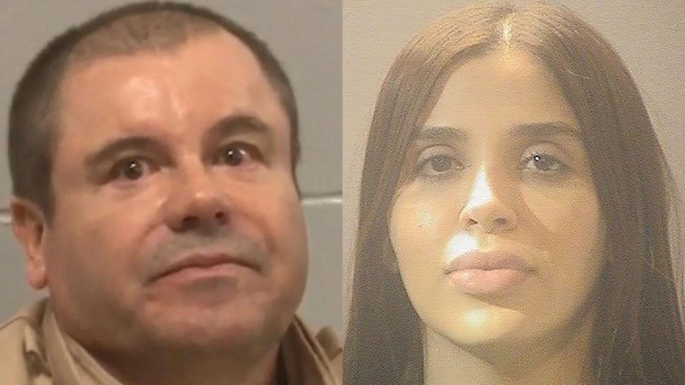 El Chapo y Emma Coronel. (Foto Prensa Libre: Tomada de Infobae)