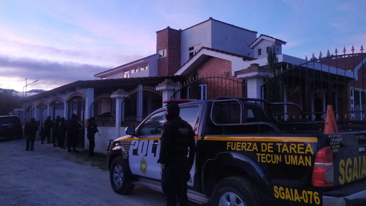 Operativos del 11 de marzo de 2021, cuando fueron detenidos los supuestos integrantes de la banda los Ipala. (Foto: Hemeroteca PL)