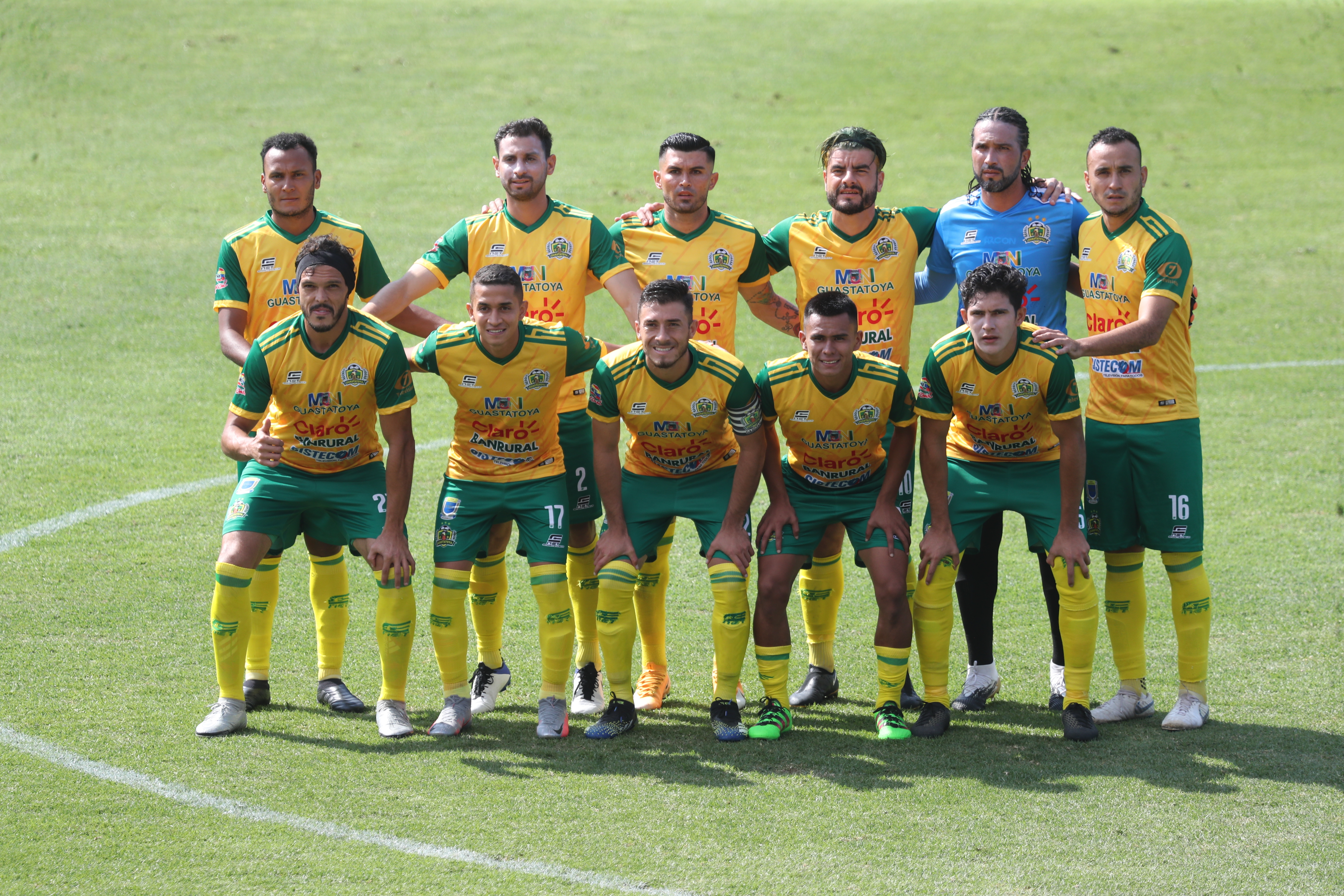 El Deportivo Guastatoya, vigente campeón, jugará contra Achuapa y habrá afición en su estadio. Foto Prensa Libre: Erick Ávila.       27/02/2021