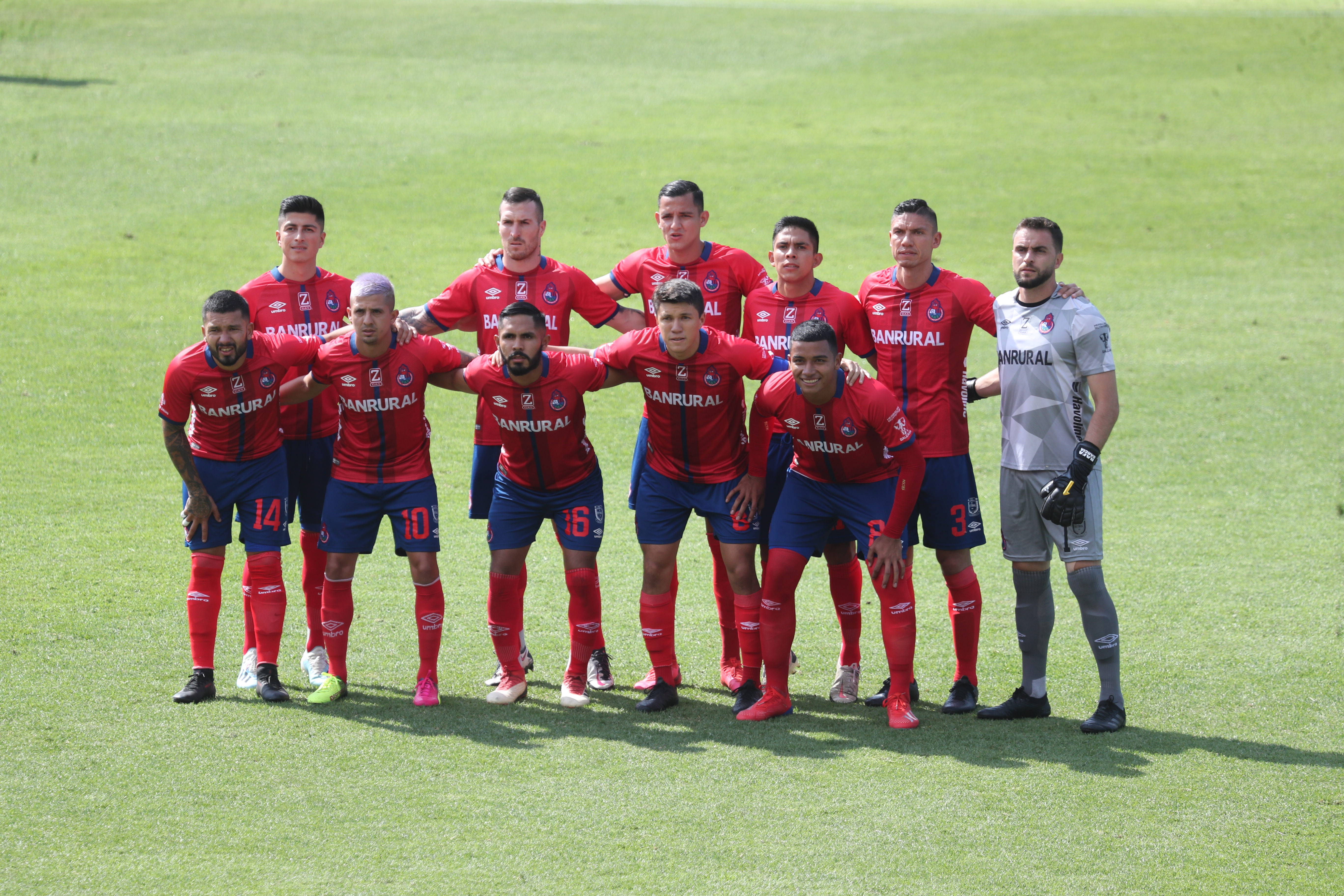 Este es el once de Municipal que cayó ante Guastatoya en la segunda jornada del torneo Clausura 2021. Foto Prensa Libre: Erick Ávila.