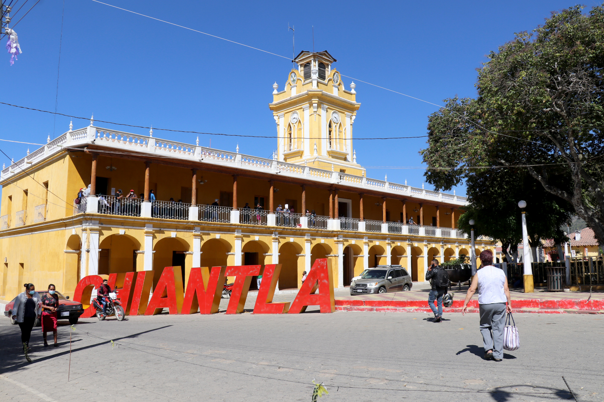 El coronavirus obligó a suspender las clases presenciales en Chiantla. (Foto Prensa Libre: Mike Castillo)