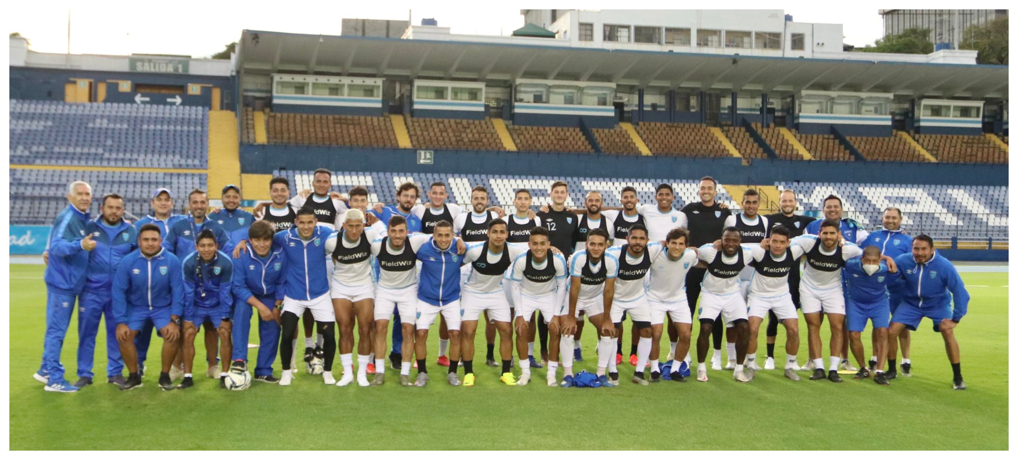 Hoy da inicio un nuevo sueño mundialista para Guatemala en el estadio Doroteo Guamuch Flores. Foto Prensa Libre: Fedefut.