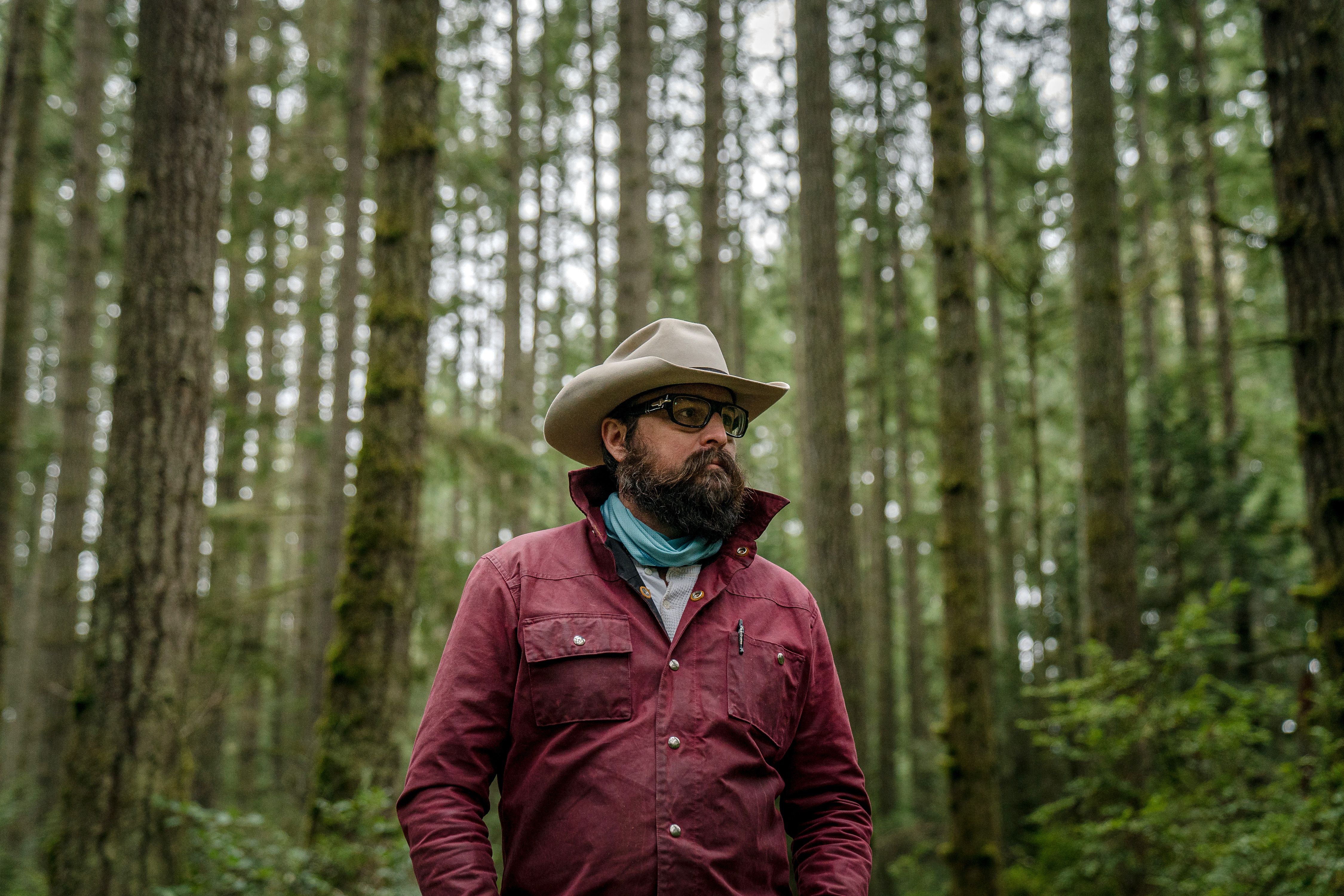 Ivan Agerton cerca de su casa en Bainbridge Island, Washington, el 6 de enero de 2021. (Jovelle Tamayo/The New York Times).