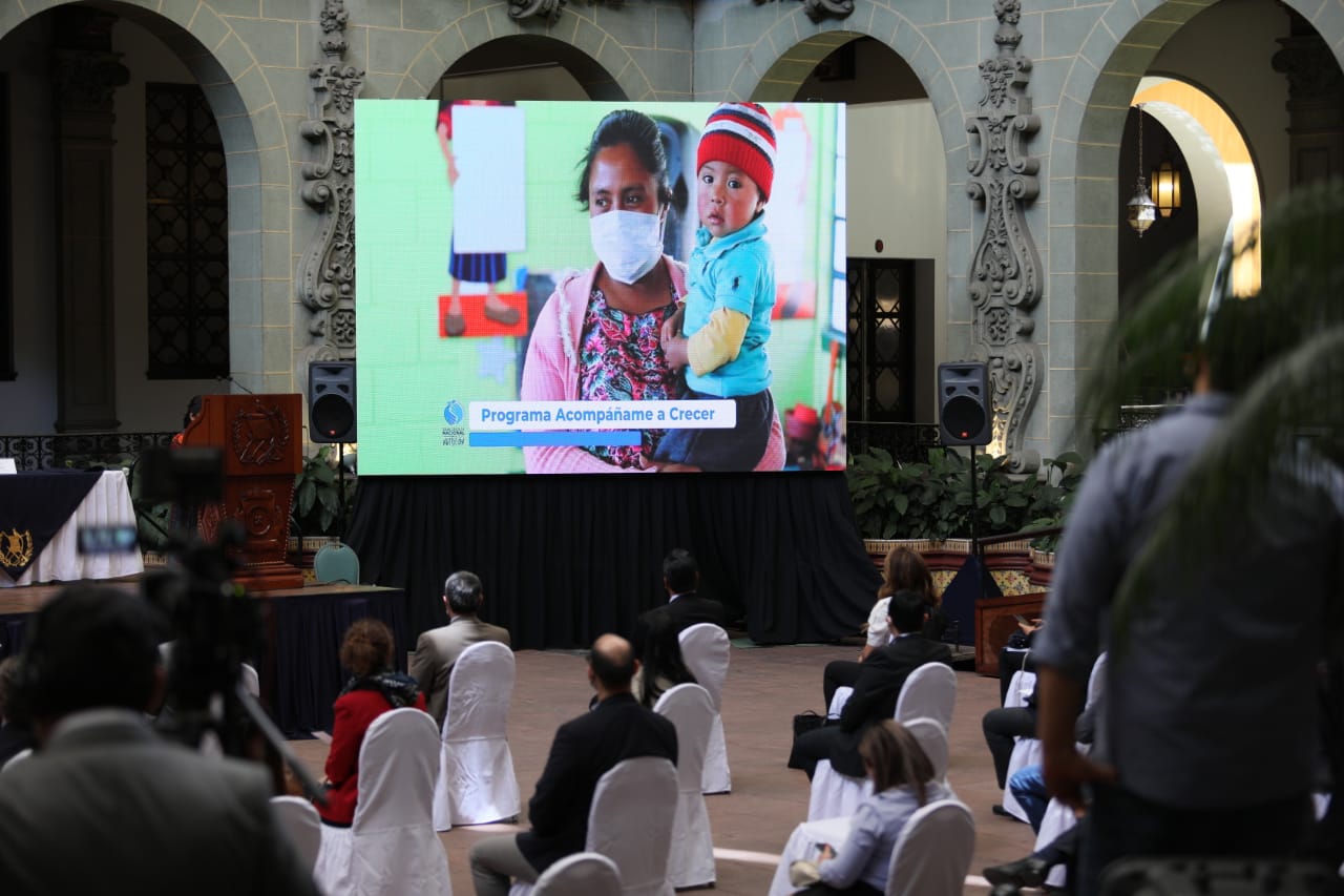 Presentación de resultados de la Gran Cruzada por la Nutrición. (Foto: Presidencia)