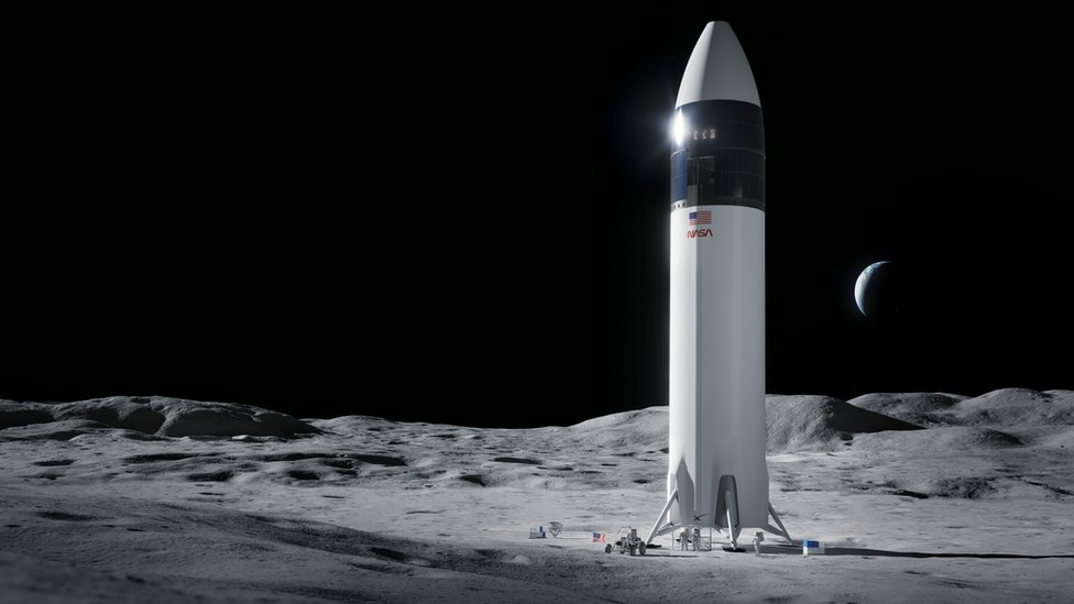 El vehículo está basado en el diseño Starship de SpaceX.