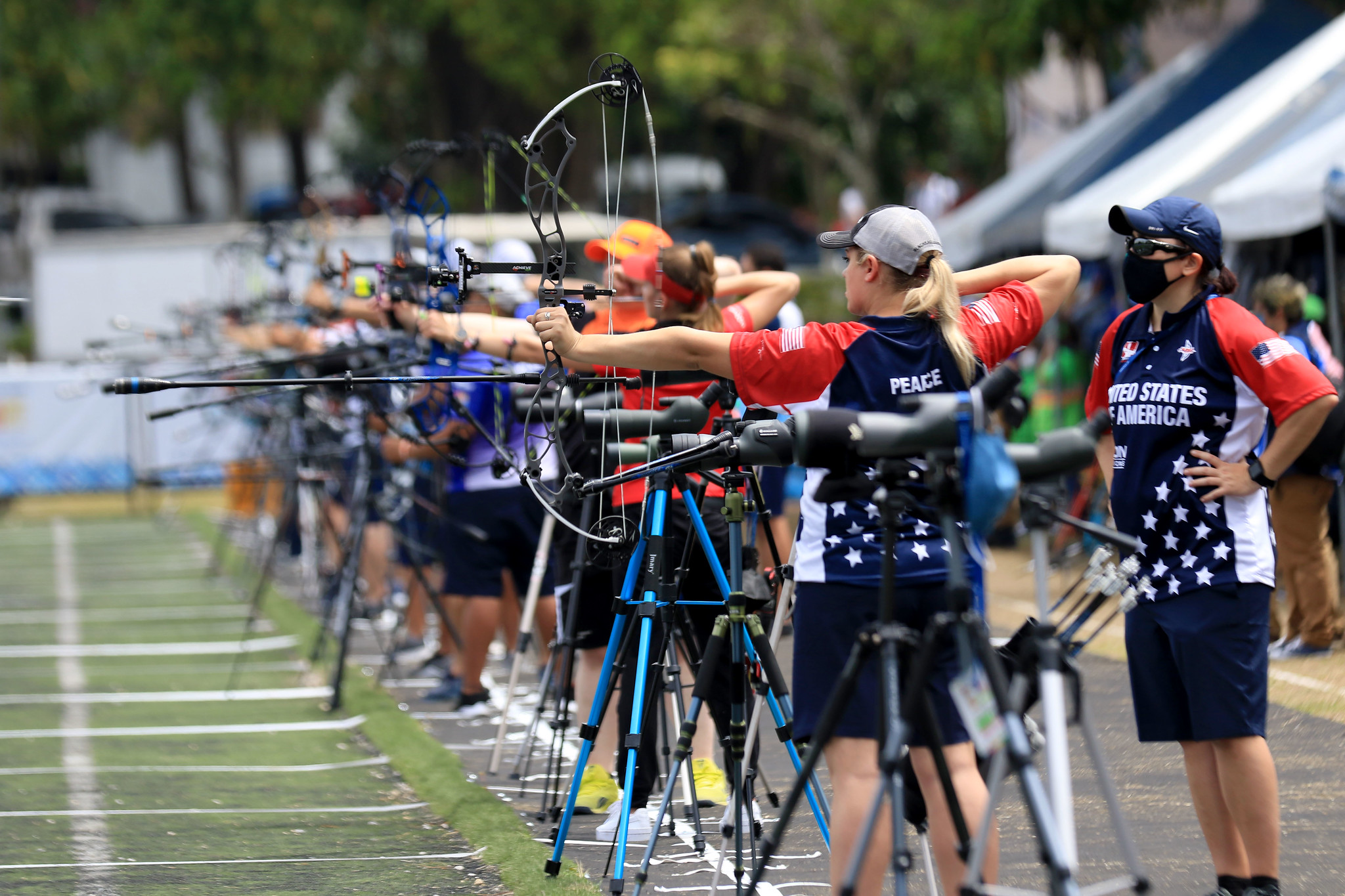 La Copa del Mundo de Tiro con Arco, primera fase, será del 19 al 25 de abril en Guatemala. Foto Prensa Libre: Comité Olímpico Guatemalteco. 