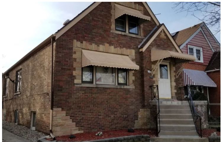 Esta era la casa en la que la guatemalteca mantenía retenidas a sus víctimas, según el Chicago Sun Times. (Foto: Twitter/@Suntimes)