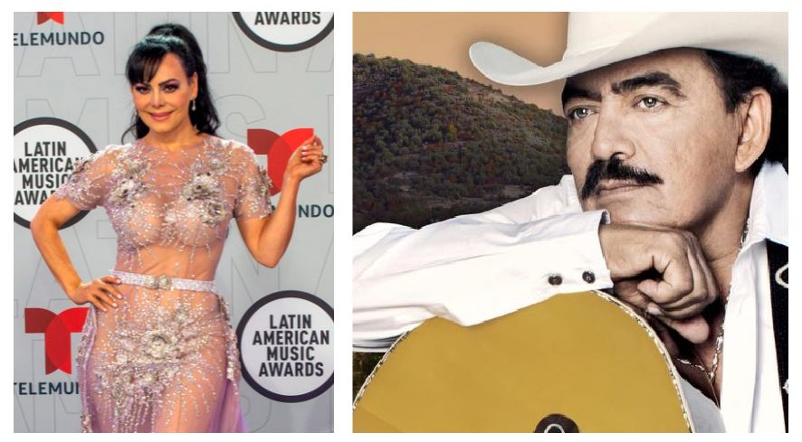 Maribel Guardia recuerda a Joan Sebastian en los Latin AMAs 2021. (Foto Prensa Libre: EFE)