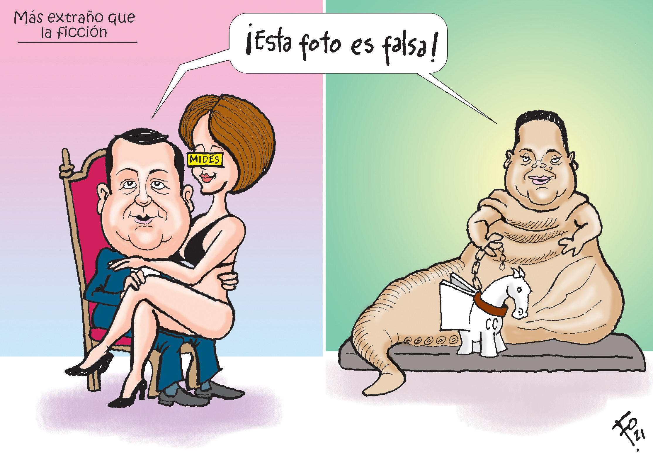 Personajes: Raúl Romero y Allan Rodriguez.