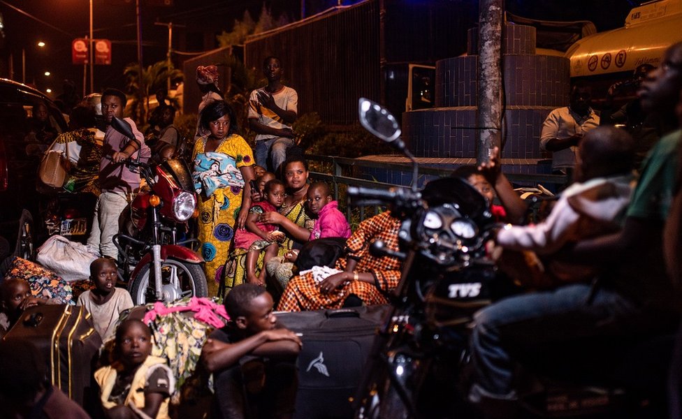 Miles de personas han huído de la ciudad de Goma.