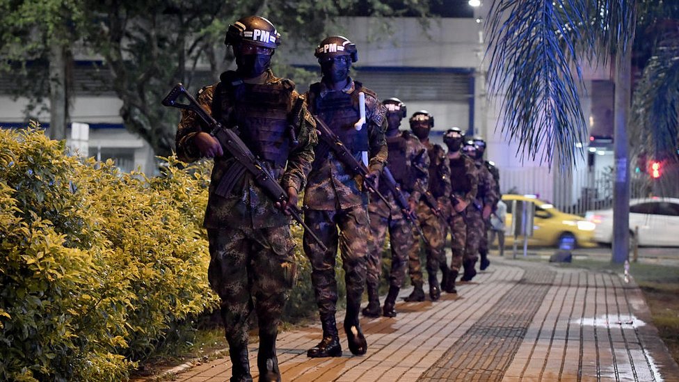 Muchas calles de Cali quedaron desiertas tras la llegada del Ejército.