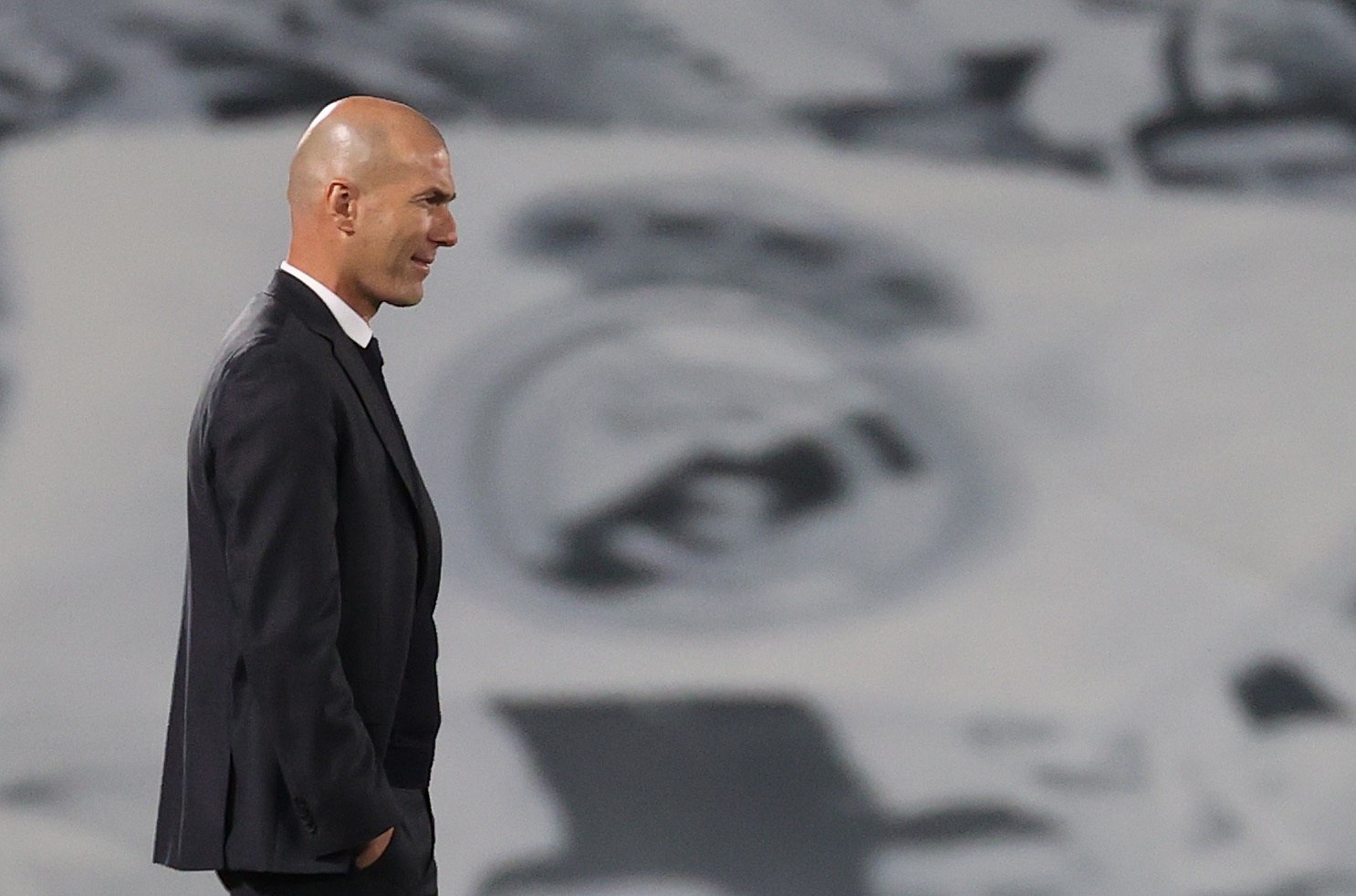 Fotografía de archivo (06/04/2021), del entrenador del Real Madrid, el francés Zinedine Zidane. Foto Prensa Libre: EFE.