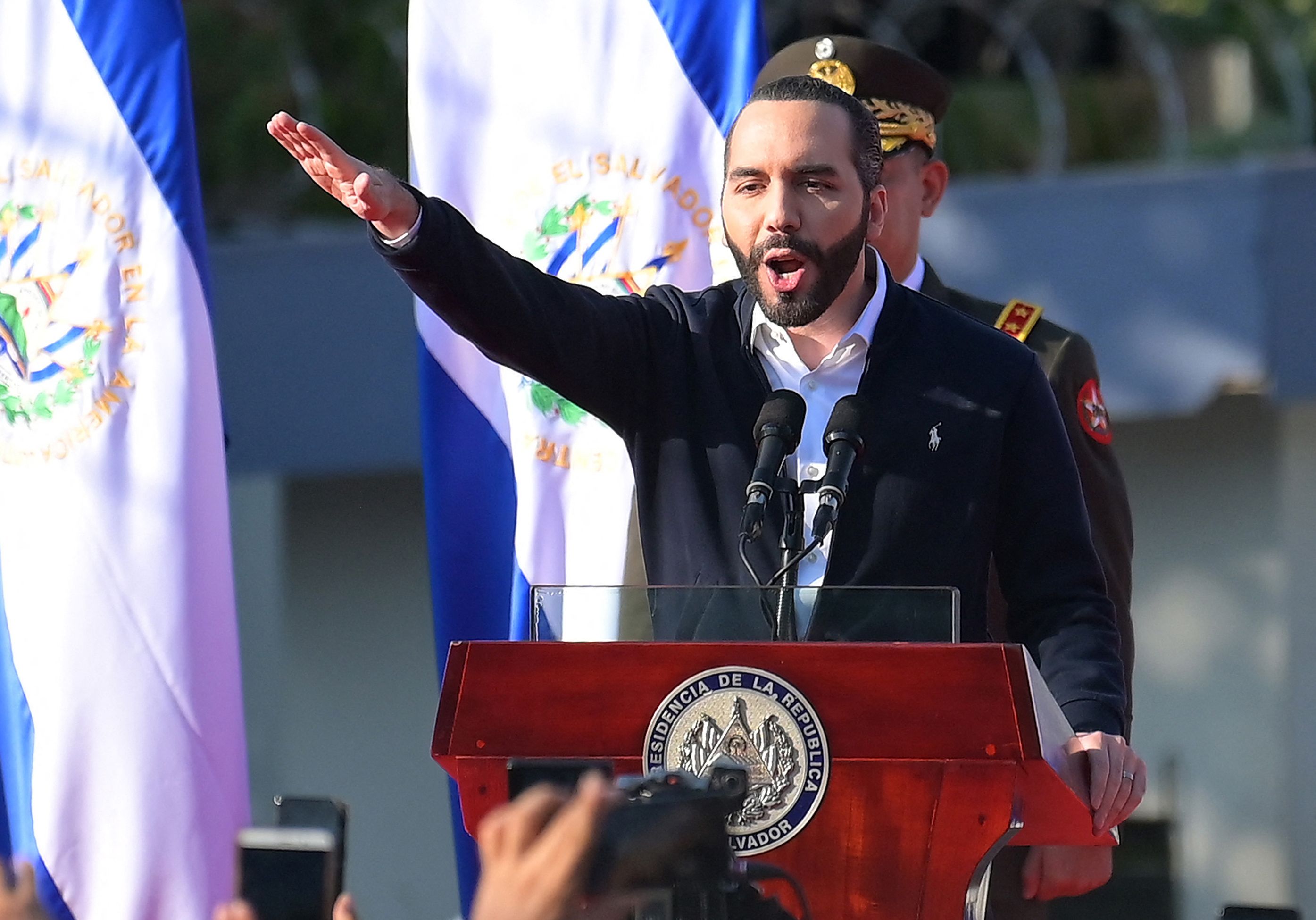 El 1 de junio de 2021, Nayib Bukele cumple dos años de Gobierno en  El Salvador. (Foto Prensa Libre: AFP)