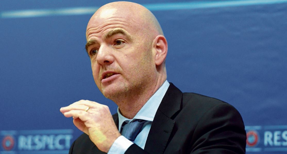 Gianni Infantino, presidente de la FIFA. (Foto Prensa Libre: Hemeroteca PL)