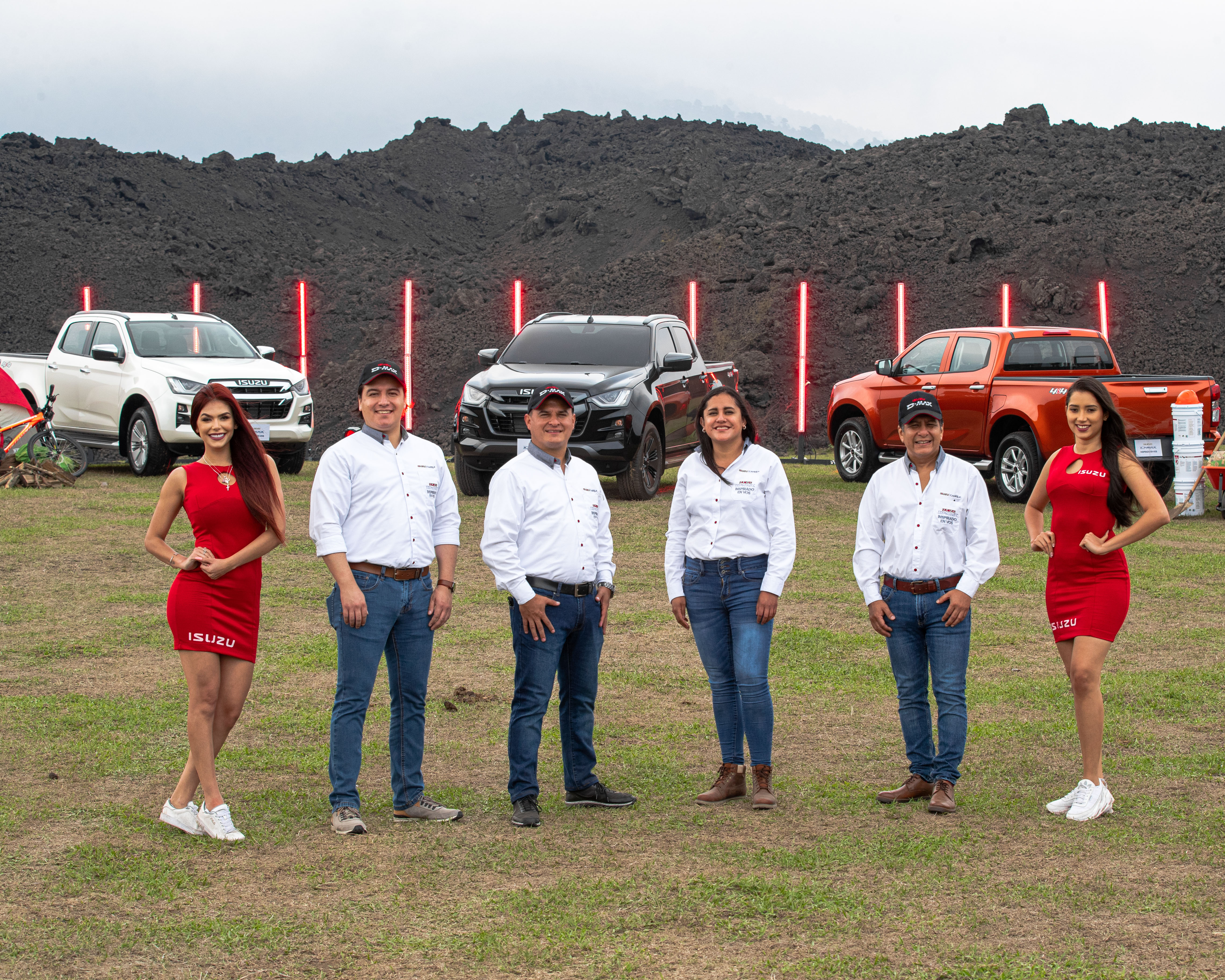 Canella presentó el poderoso Isuzu D-Max. Foto Prensa Libre: Cortesía.